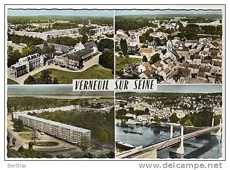 CPM 78 VERNEUIL SUR SEINE - Multivues - Verneuil Sur Seine