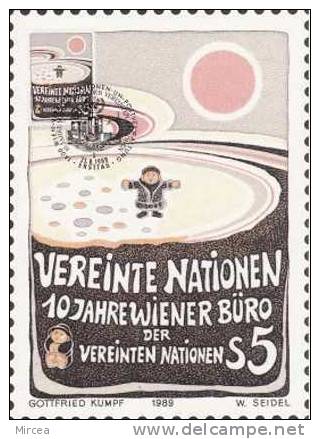 1311 - ONU Vienne 1989 - Maximumkarten