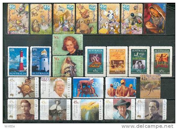 Australie Lot A1786, Lot De 220 GF Différents Années 2000 à 2008 - Collections