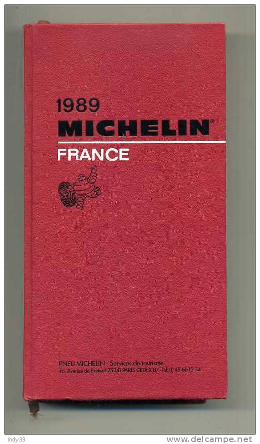 - GUIDE MICHELIN 1989 - Michelin-Führer