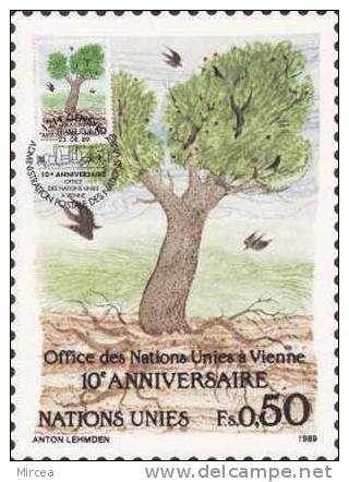 1334 - ONU Geneve 1989 - Maximum Cards