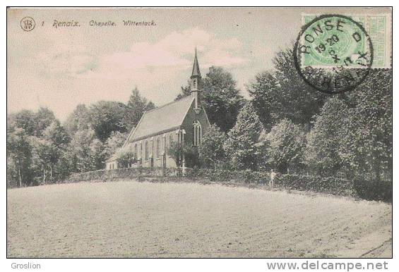 RENAIX 1 CHAPELLE WITTENTACK 1911 - Renaix - Ronse