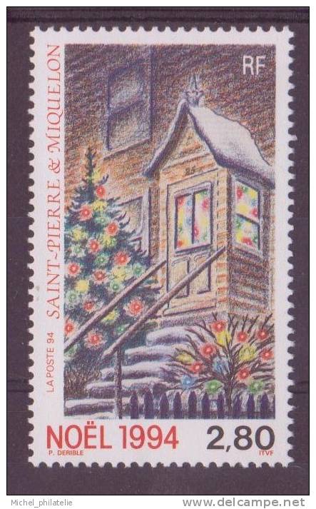 SAINT-PIERE-ET-MIQUELON N° 608** NEUF AVEC CHARNIERE  ENTREE DE MAISON - Andere & Zonder Classificatie