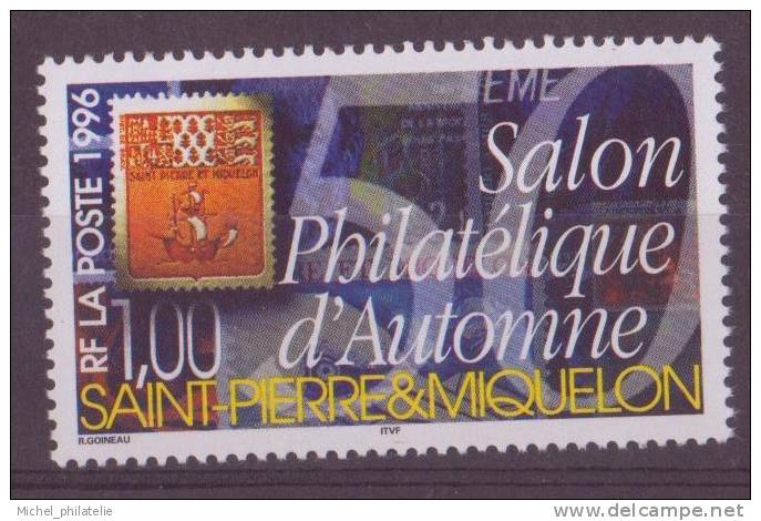 SAINT-PIERE-ET-MIQUELON N° 637** NEUF AVEC CHARNIERE SALON PHILATELIQUE - Andere & Zonder Classificatie