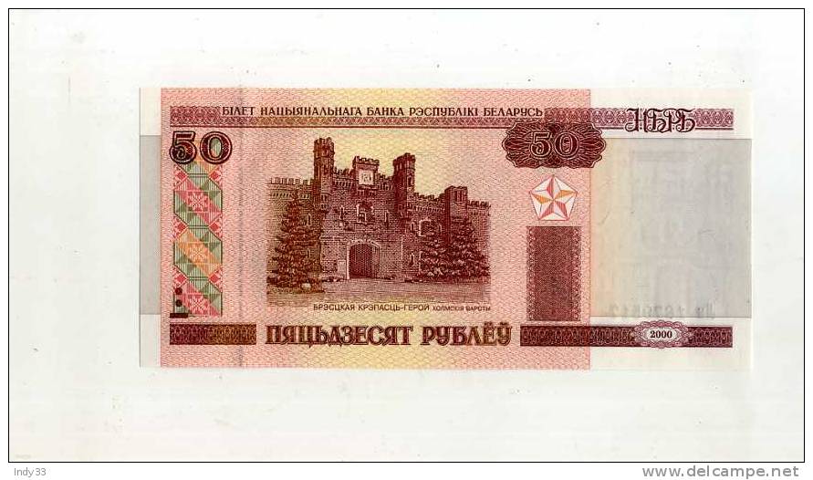 - BELARUS . 50 R. . 2000 - Belarus