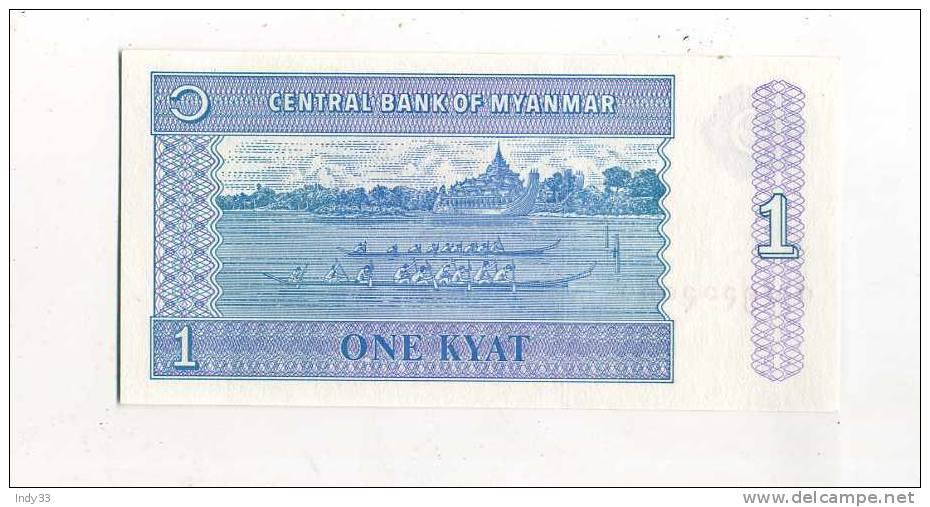 - BILLET MYANMAR . 1 K. - Myanmar