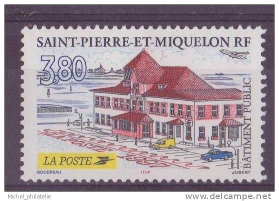 SAINT-PIERRE-ET-MIQUELON N°655** NEUF SANS CHARNIERE  LA POSTE - Autres & Non Classés