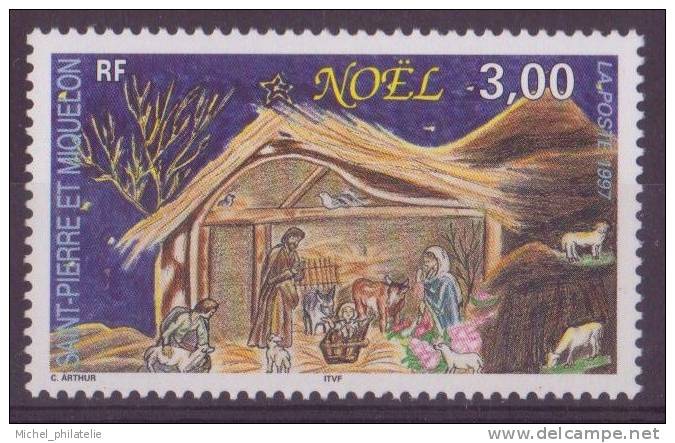 SAINT-PIERRE-ET-MIQUELON N°662** NEUF SANS CHARNIERE LA CRECHE - Altri & Non Classificati