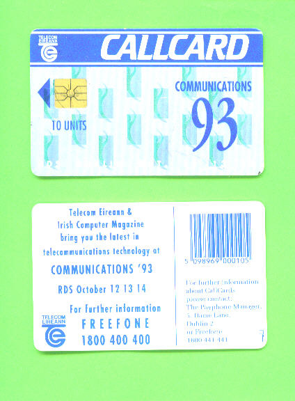 IRELAND - Chip Phonecard As Scan - Irland