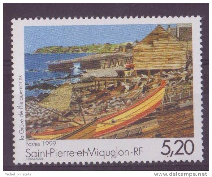 SAINT-PIERRE-ET-MIQUELON N°687** NEUF SANS CHARNIERE  EXPRESSION ARTISTIQUE - Other & Unclassified