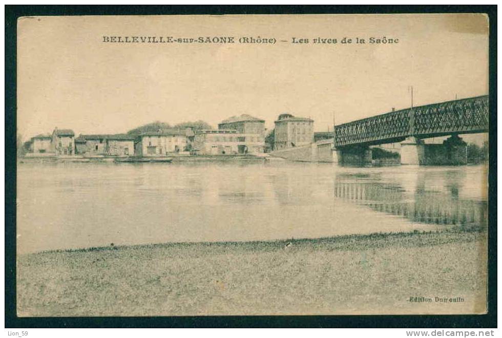 BELLEVILLE - SUR - SAONE - LES RIVES DE LA SAONE - France Frankreich Francia   53029 - Belleville Sur Saone