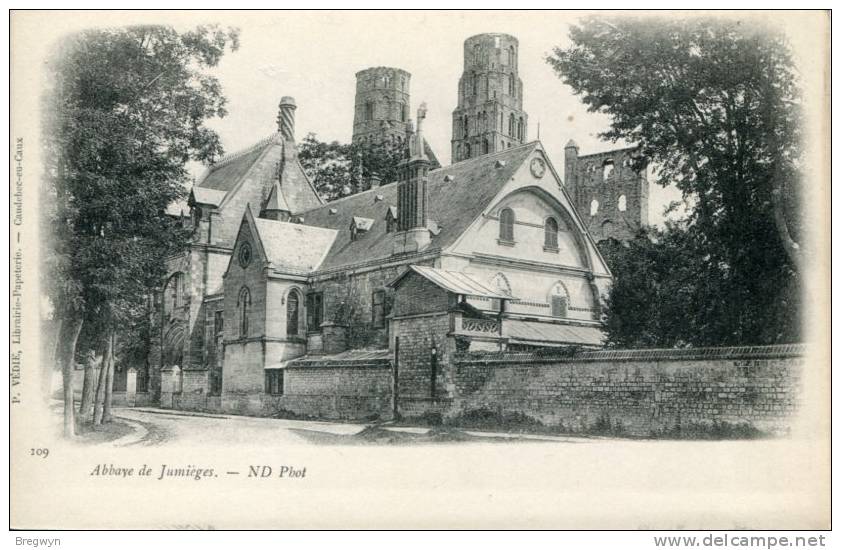 76 - Belle CPA Précurseur Jumièges - L'Abbaye - Jumieges