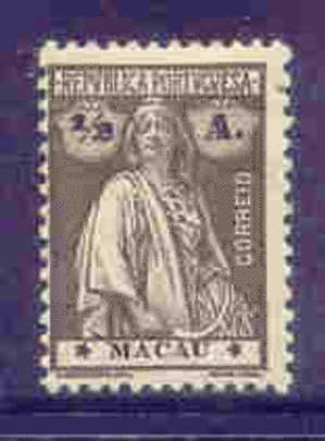 ! ! Macau - 1913 Ceres 1/2a - Af. 210 - MH - Neufs