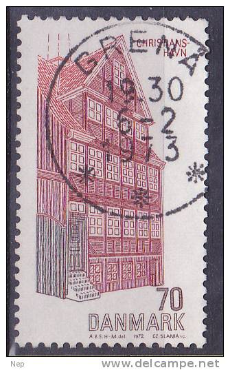 DENEMARKEN - Michel - 1972 - Nr 538 - Gest/Obl/Us - Oblitérés