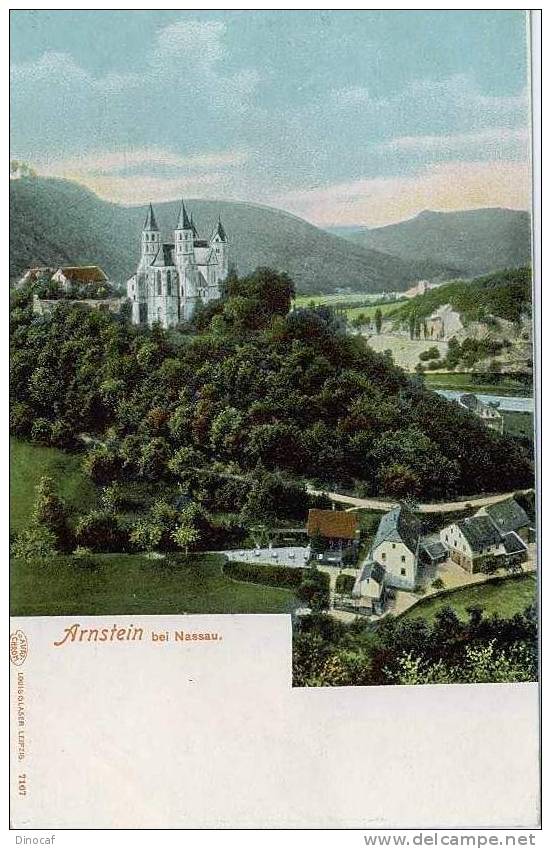 Kloster Arnstein Bei Nassau An Der Lahn C1900 - Obernhof -, Germany, Deutschland - Nassau