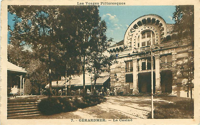 88 - GERARDMER - Le Casino (Ets. C. Lardier, N° 7) - Gerardmer