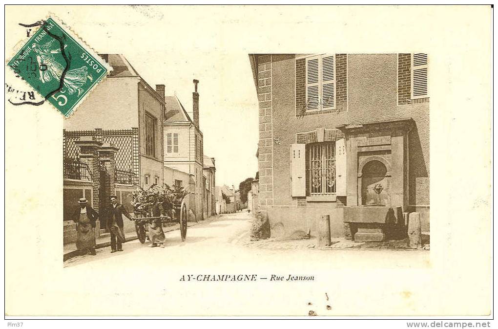 AY CHAMPAGNE - Rue Jeanson - Ay En Champagne