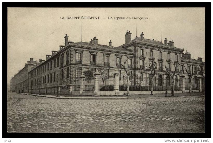 42 Saint-Étienne Ecole D42D K42218K C42218C RH101265 - Saint Etienne