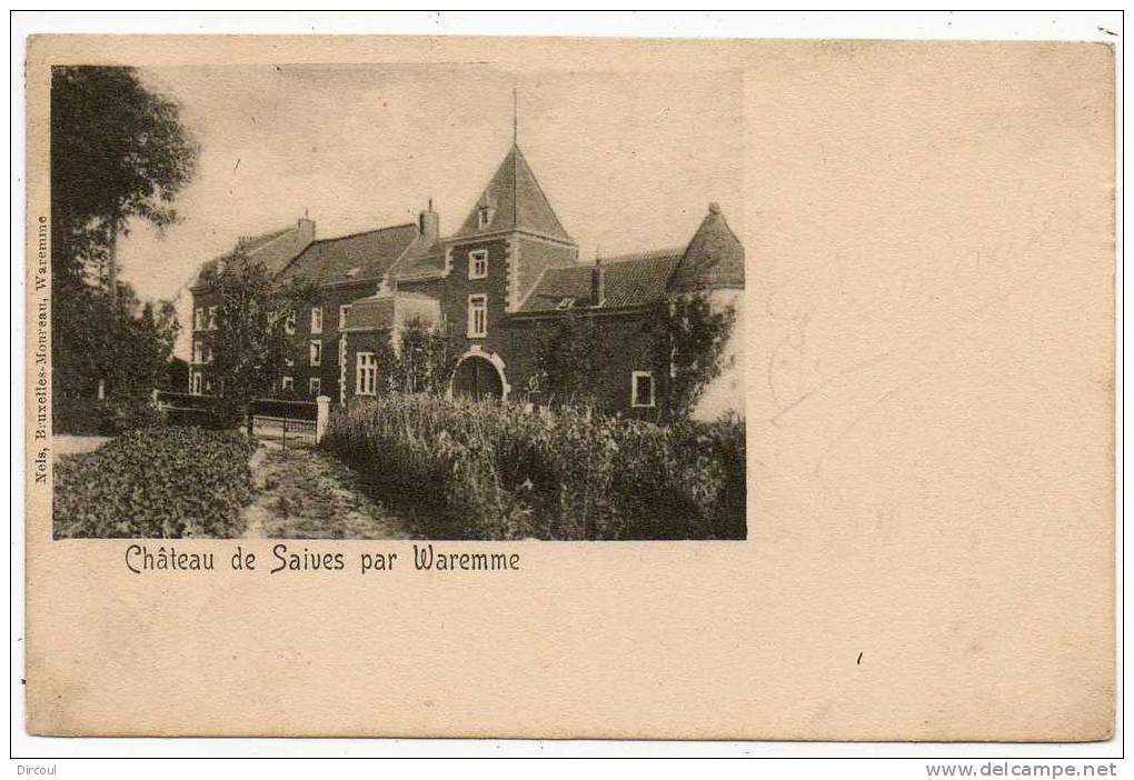15060  -   Château  De  Saives  Par  Waremme - Borgworm
