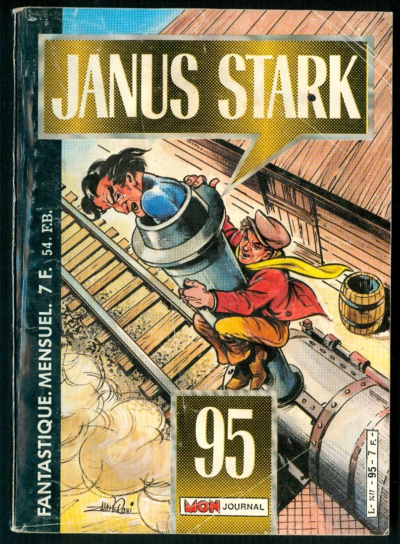 JANUS STARK, N° 95 (1986), Mon Journal, Fantastique, Le Masque De Cuir, Syntek... - Janus Stark