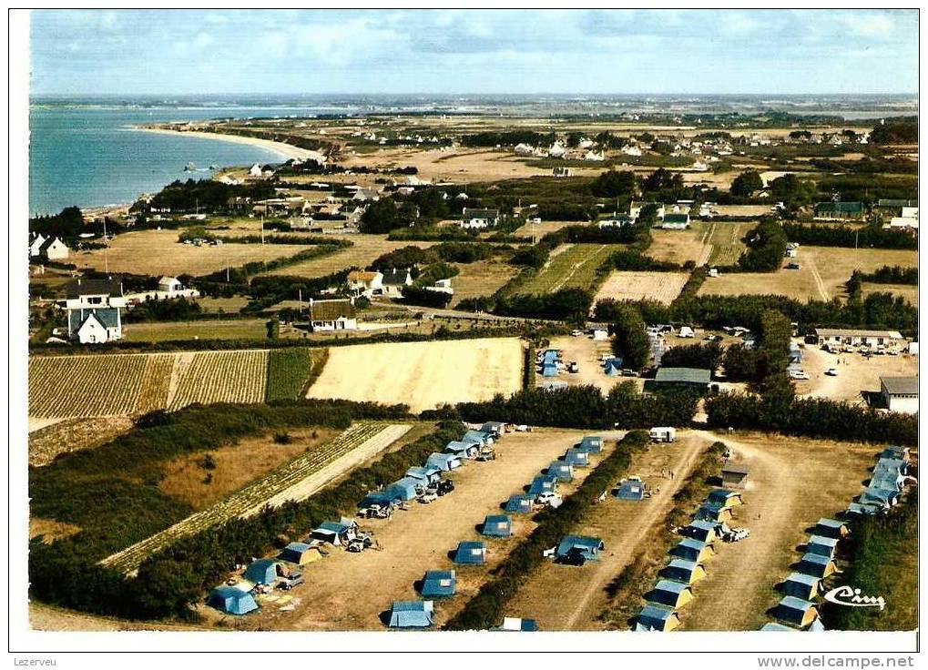 CP PENESTIN VUE AERIENNE PLAGE MINE D OR CAMP TOURISME ET TRAVAIL - Pénestin