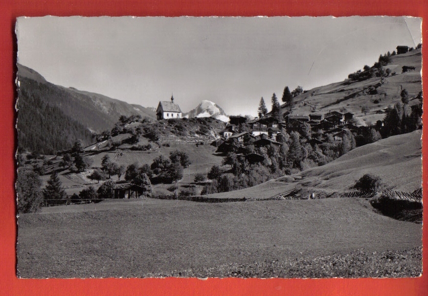 K286 Mühlebach Bei Ernen, Kardinal Schiner's Geburtsort.Gelaufen In 1955. Gyger 9241 - Ernen