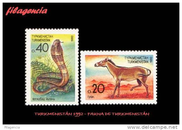 ASIA. TURKMENISTÁN MINT. 1992 FAUNA DE TURKMENISTÁN - Turkmenistan