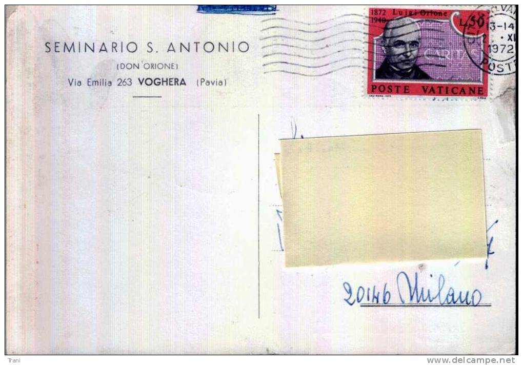 DON ORIONE - Anno 1972 - Lettres & Documents