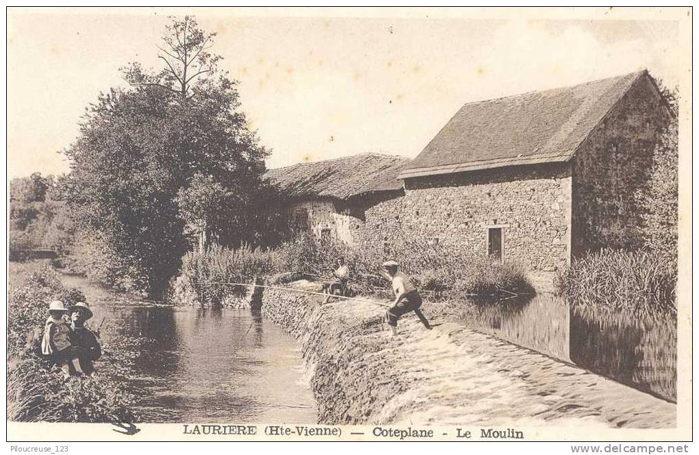 87 -LAURIERE - "Coteplane - Le Moulin" - Edit L´Hirondelle - Lauriere