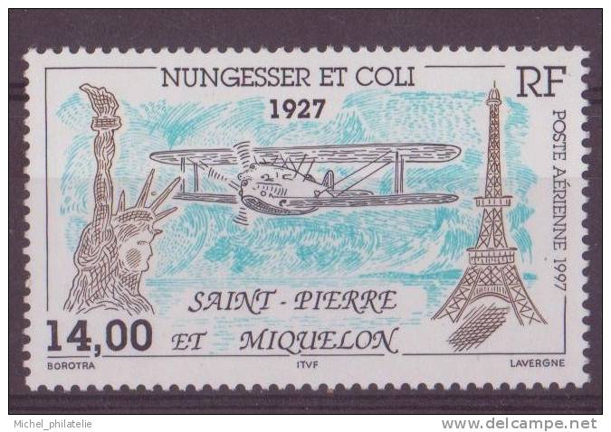 ⭐ Saint Pierre Et Miquelon - Poste Aérienne - YT N° 77 ** - Neuf Sans Charnière ⭐ - Neufs