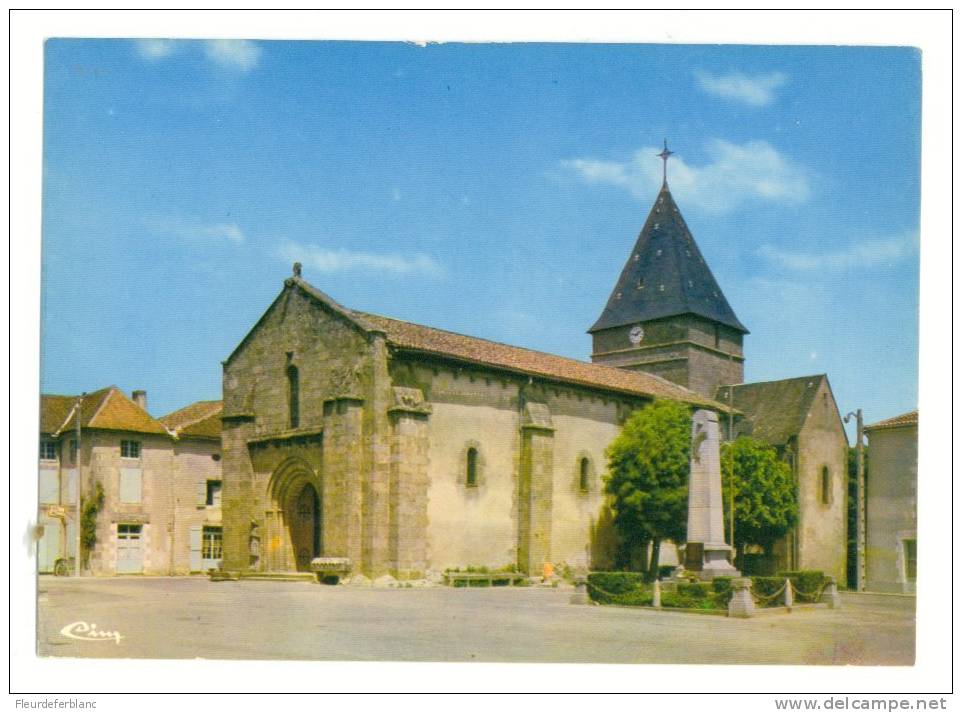 BUSSIERE-POITEVINE (87) - CPM - L'église - Bussiere Poitevine
