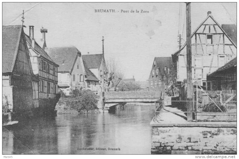 BRUMATH,Bas Rhin,pont De La Zorn,près Strasbourg,Haguenau - - Brumath