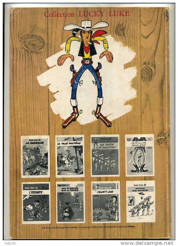 - LUCKY LUKE . 21 . LES COLLINES NOIRES  . DUPUIS 1972 - Lucky Luke