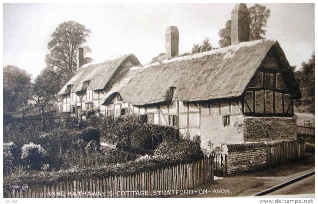 ENGLAND / STRATFORD-ON-AVON     -    ANNE HATHAWAY'S COTTAGE - Stratford Upon Avon