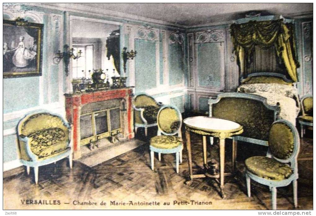 VERSAILLES - CHAMBRE De MARIE-ANTOINETTE Au PETIT-TRIANON - Ile-de-France