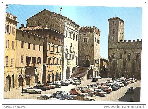 42327)cartolina Illustratoria Todi - Piazza Vitt. Emanuele - Nuova - Terni