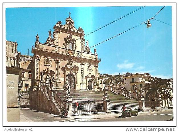 42358)cartolina Illustratoria Modica - S. Pietro E Panorama - Modica