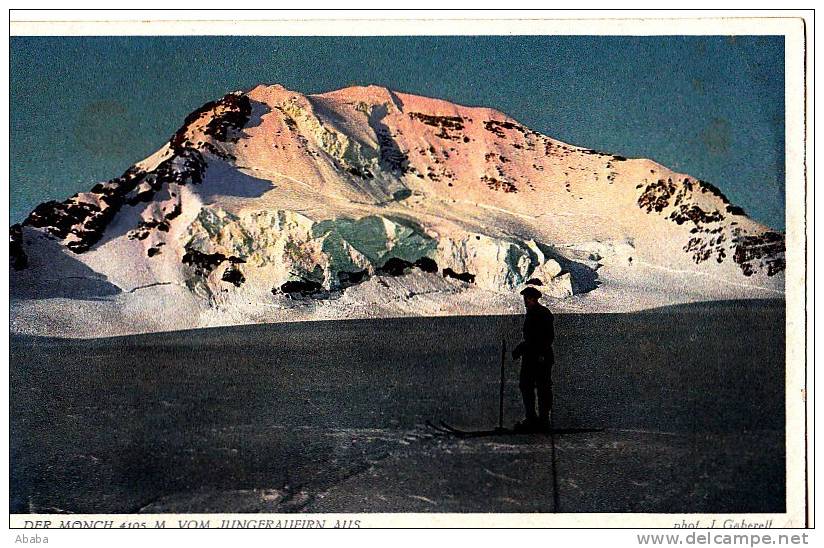 DER MONCH M VON JUNGFRAUFIRN AUS - Sonstige & Ohne Zuordnung