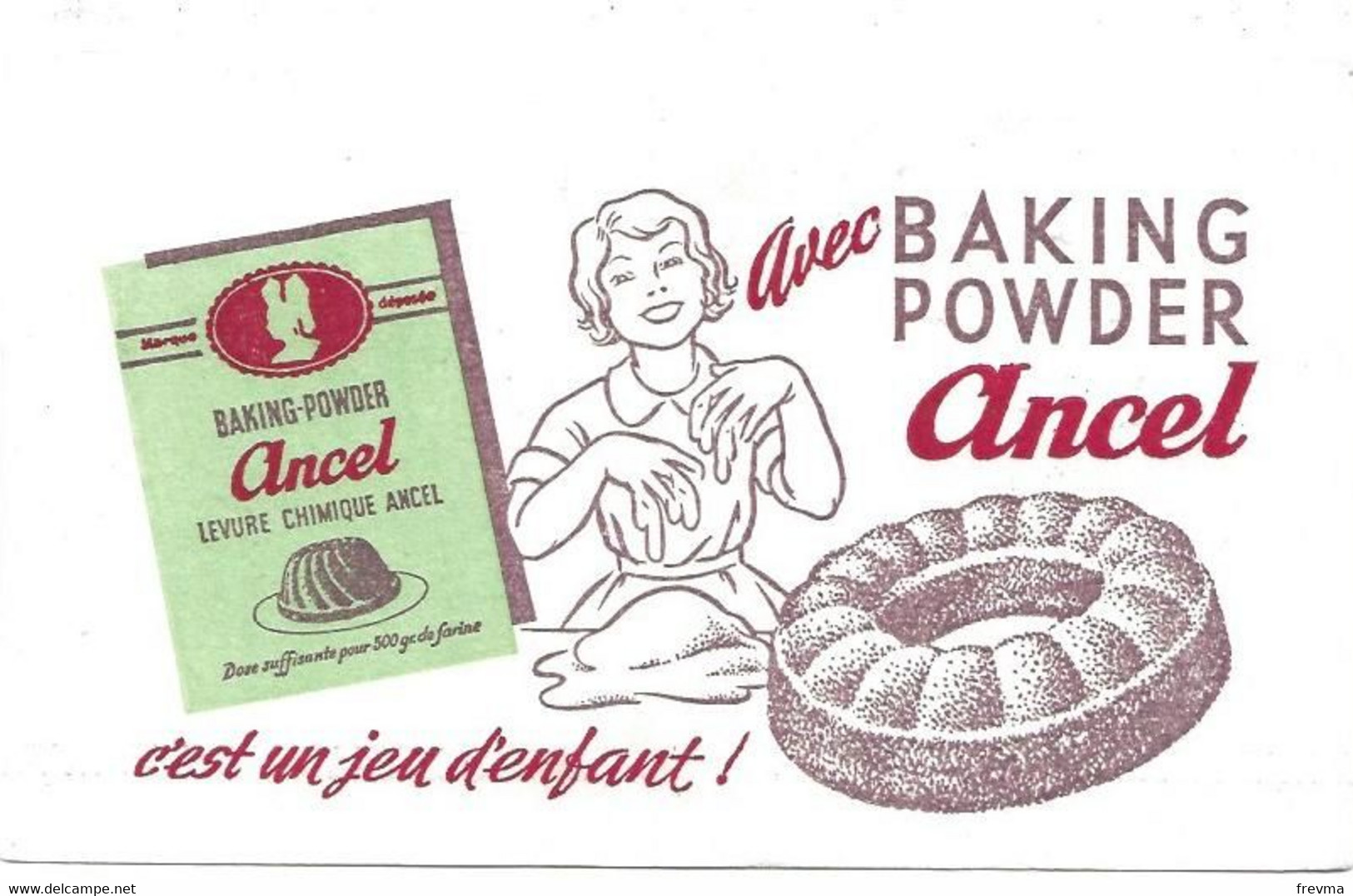 Buvard Ancel Avec Baking Powder - A