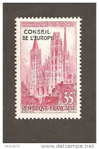 France Service N°16 Neuf** Cathédrale De Rouen - Autres & Non Classés