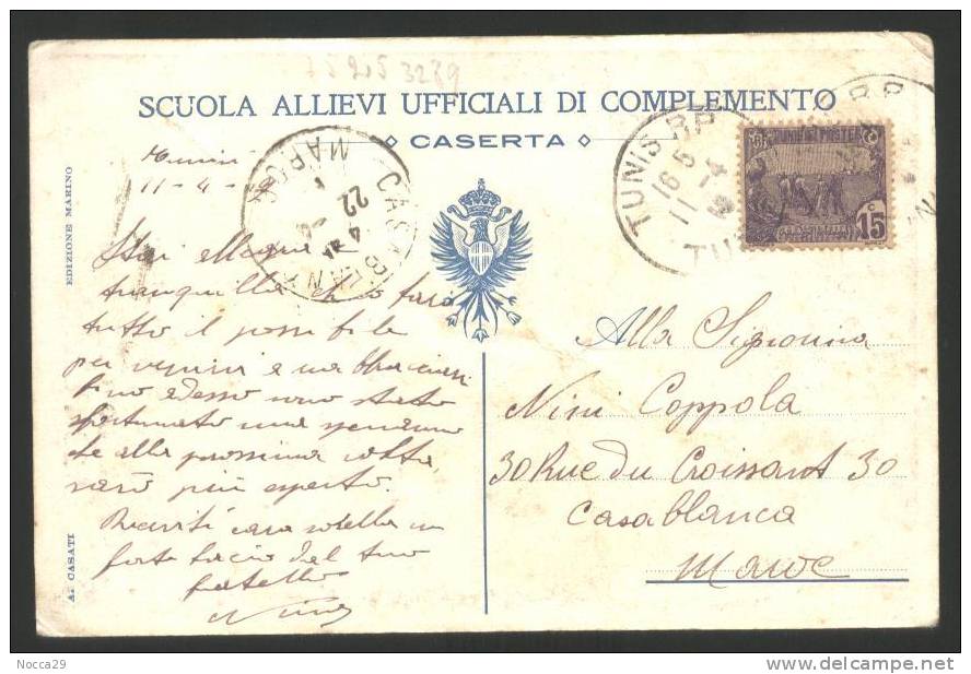 CASERTA 1919 RICORDO DEL GIURAMENTO - SCUOLA MILITARE.  COMMEMORATIVA!!!!! - Caserta