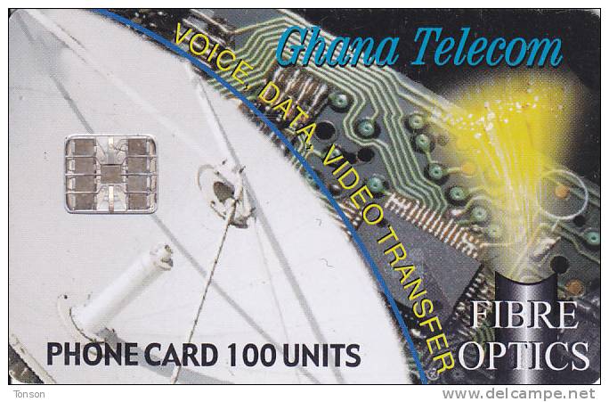 Ghana, GHA-?, 10.01, Fibre Optics, 2 Scans. - Ghana