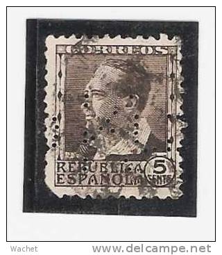 Perforadas/perfin/perfore/lochung                 Espana No 681  KU    (?) - Used Stamps