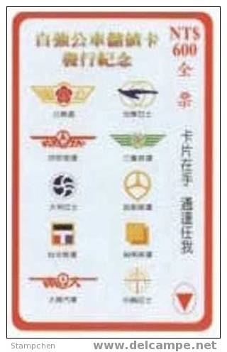 Taiwan Early Bus Ticket Emblem (A0001) - Tickets - Entradas