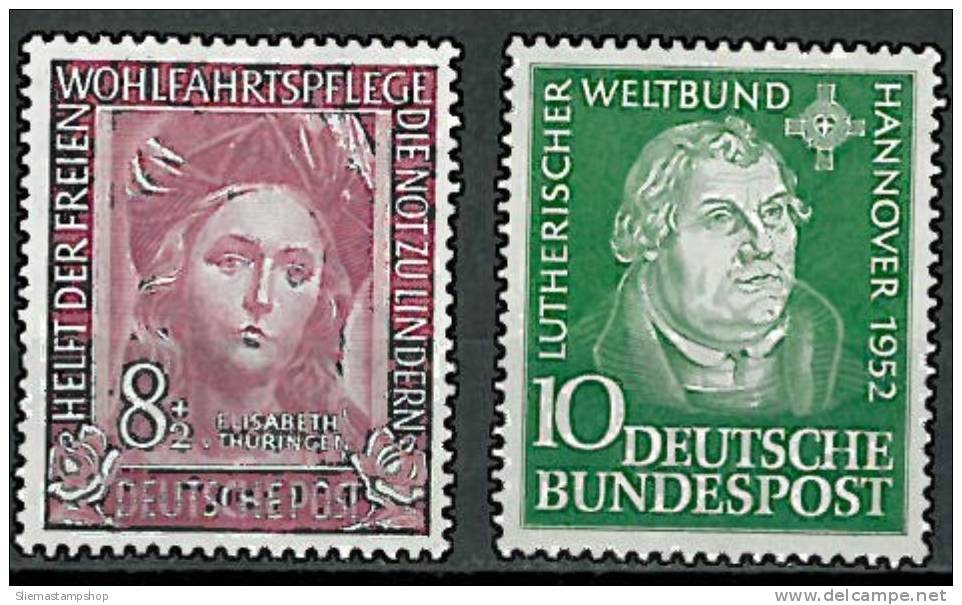 WEST GERMANY - 1949 REFUGEES - V1858 - Unused Stamps