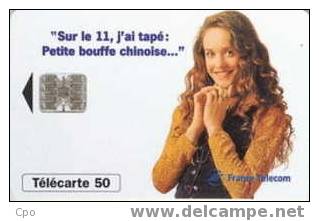 # France 643 F661 LE 11 BOUFFE 50u Sc7 06.96 Tres Bon Etat - 1996