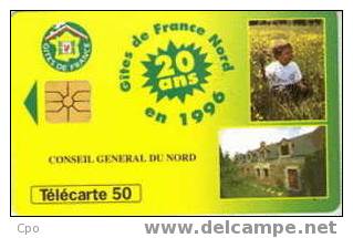 # France 640 F659 GITE DE FRANCE 96 50u Gem 06.96 Tres Bon Etat - 1996
