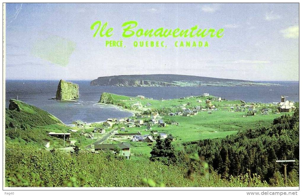 CANADA - LA GASPESIE  -  PERCE  QUEBEC -  PERCE MERVEILLE DE LA NATURE - Percé