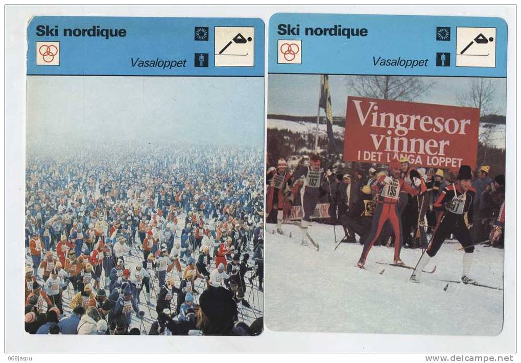 Fiche Ski Nordique Vasaloppet - Sport Invernali