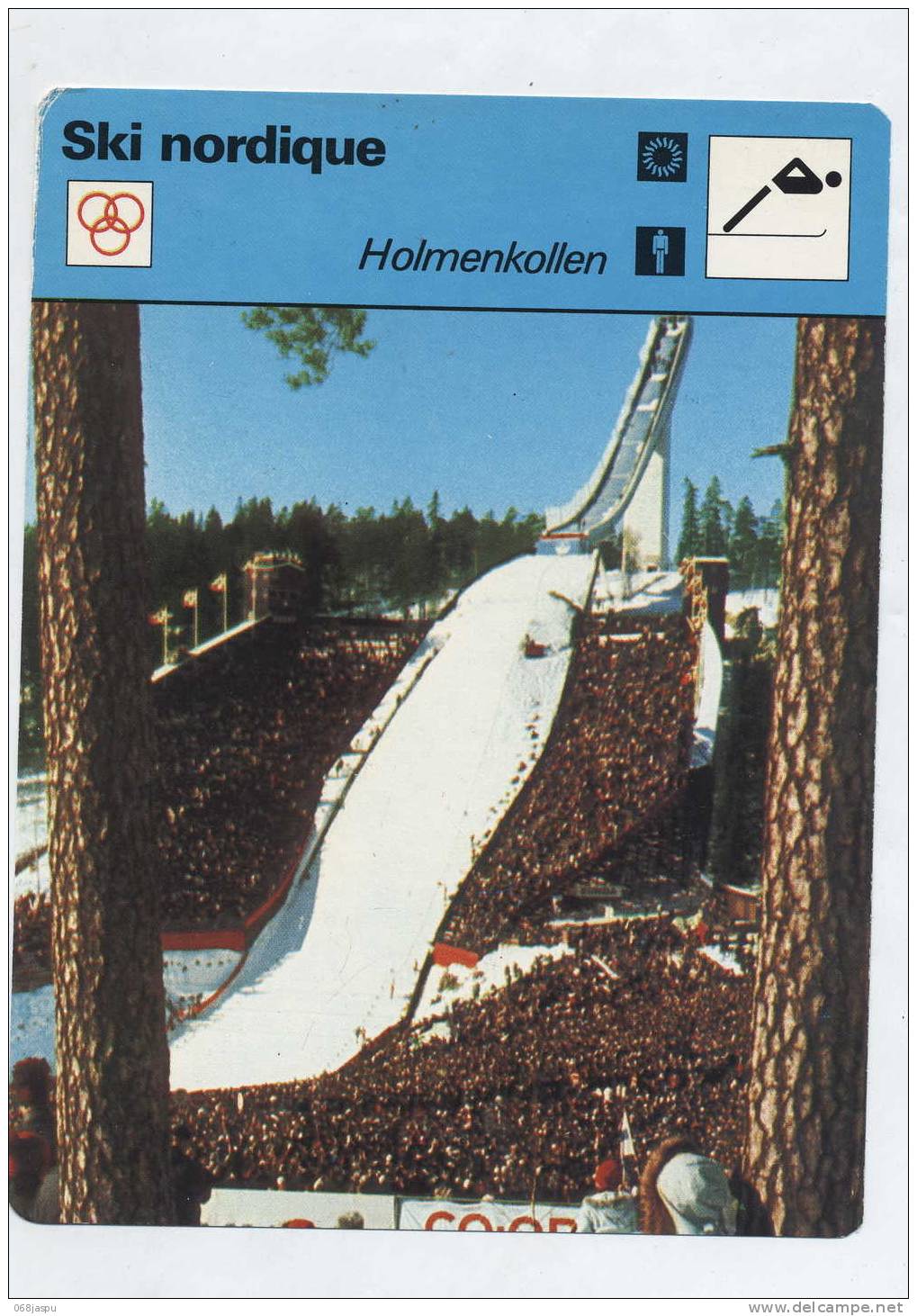 Fiche Ski Nordique Tremplin Holmenkollen - Sports D'hiver